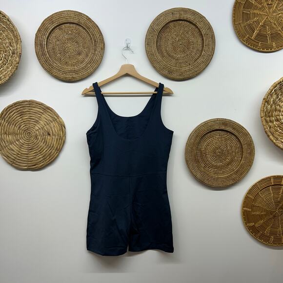 Girlfriend Collective Blue Unitard Plus Size XXL Romper One Piece Athleisure - Picture 6 of 7